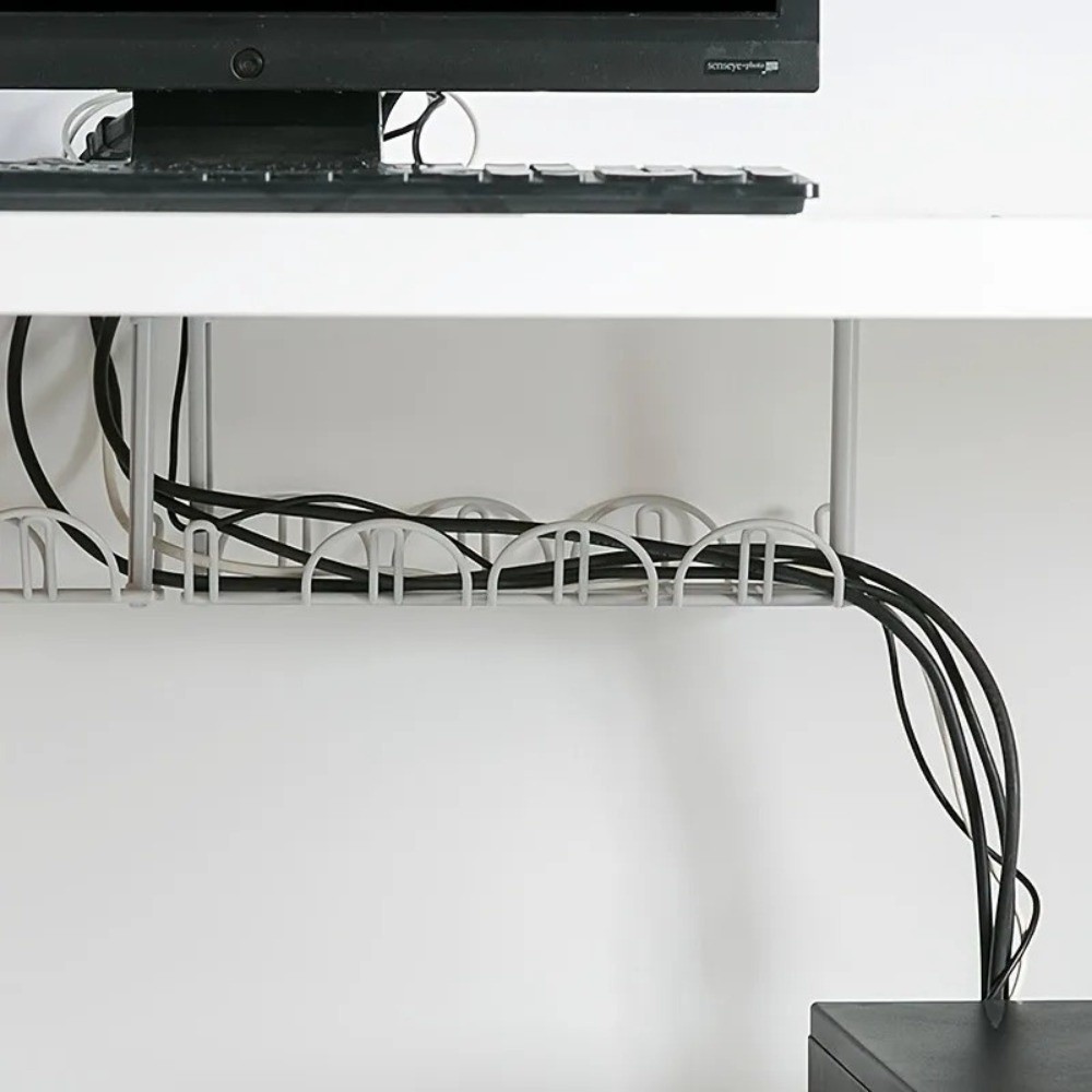 Power Strip Desk - Bandeja Organizadora de Cables Debajo del