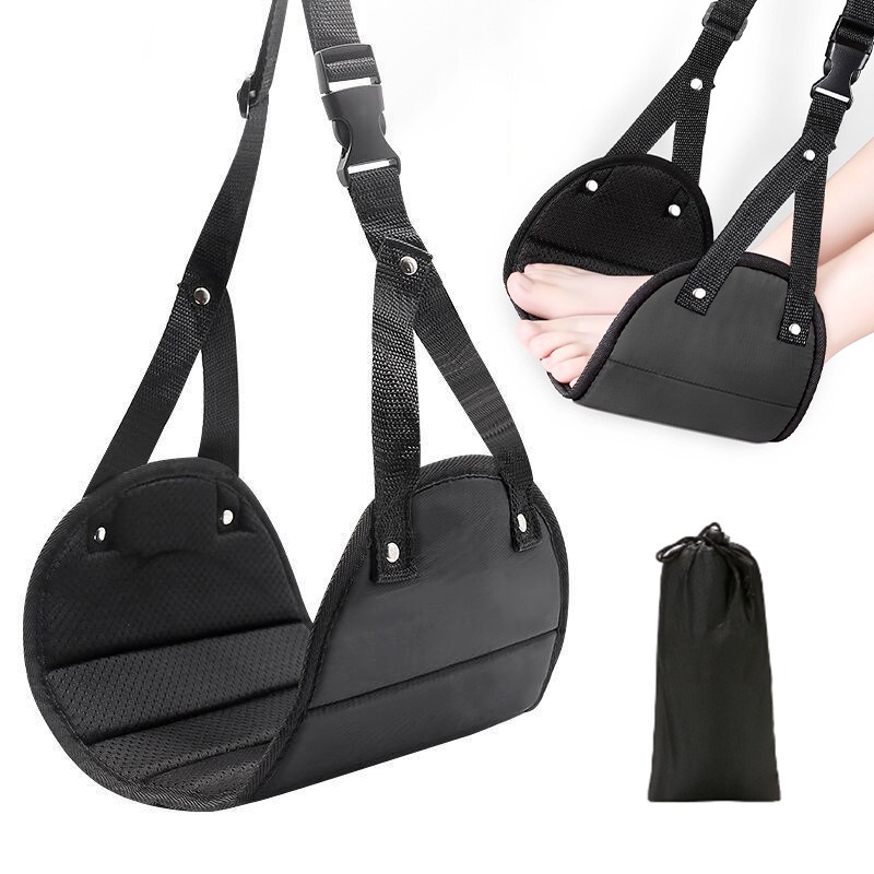Home Or Office Use - Reposapiés Colgante de Viaje con Correas