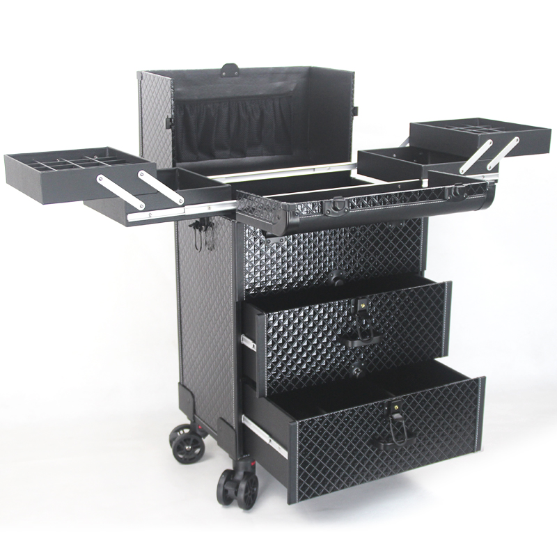 Rolling File Cart - Maleta de Maquillaje Profesional Grande de