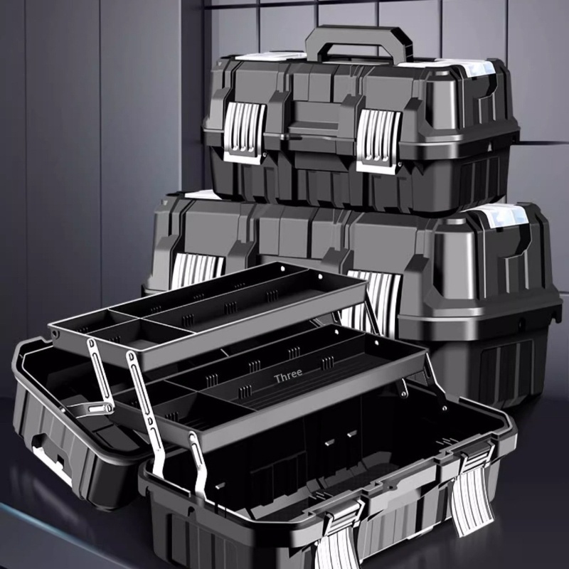 Rolling File Cart - Caja de Herramientas Apilable, Portátil, Resistente,