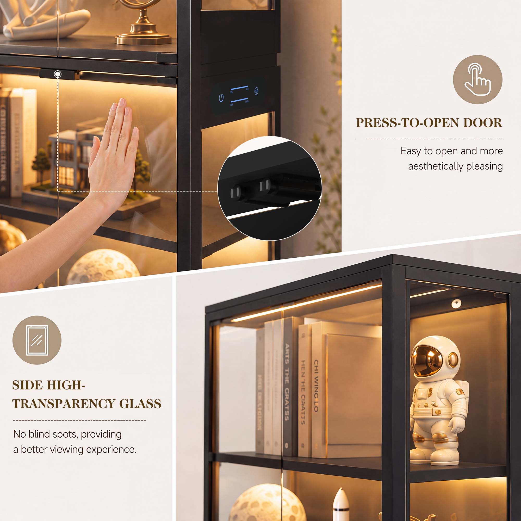 TCGBKAF Vitrina de 5 niveles c - Home Office Inspiration reseña y precio