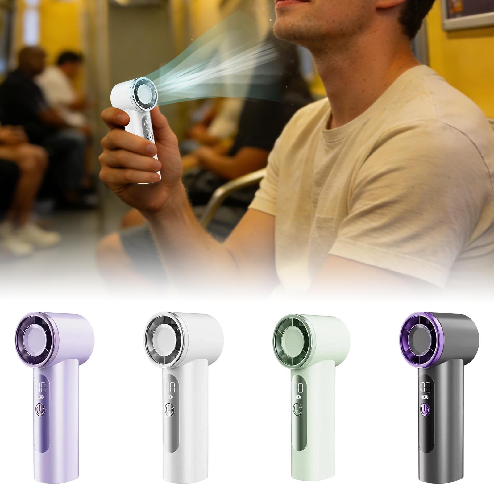 Mini Ventilador de Mano Recarg - Home Or Office Use reseña y precio