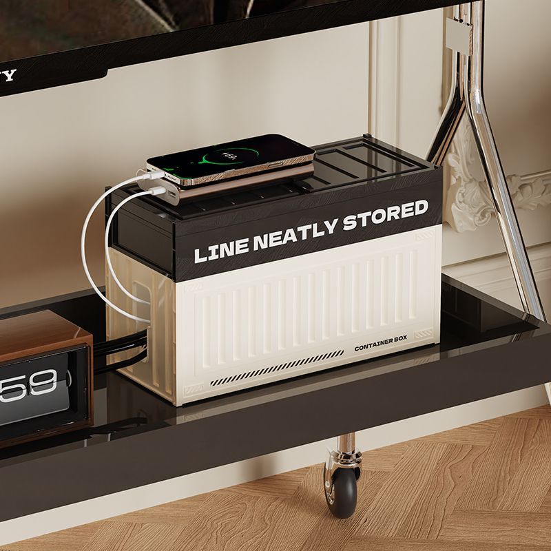 ​ ​ Caja de gestión de cables: - Power Strip Desk reseña y precio