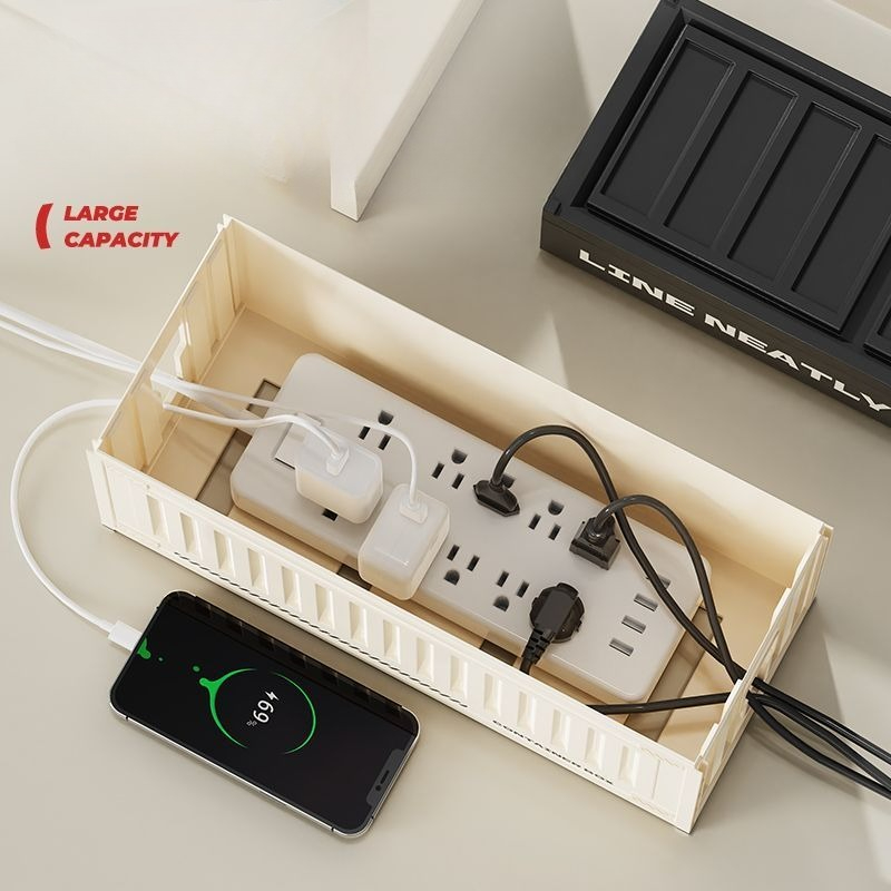 ​ ​ Caja de gestión de cables: - Power Strip Desk reseña y precio