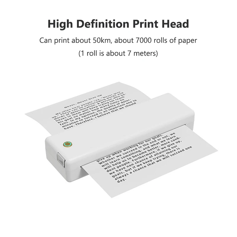 Impresora térmica portátil A4, - Home Office Questions reseña y precio