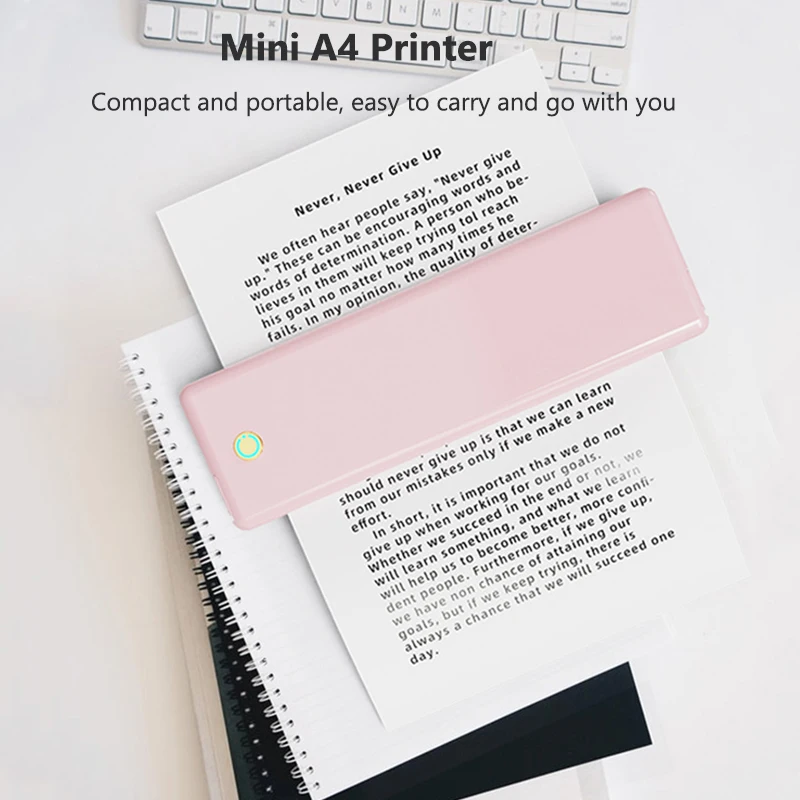 Impresora térmica portátil A4, - Home Office Questions reseña y precio