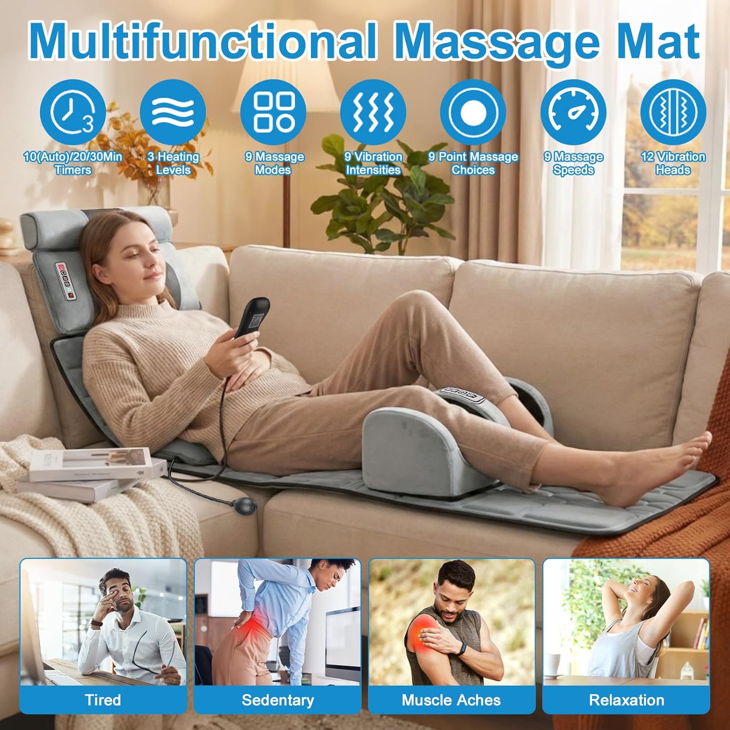 Alfombrilla de masaje multifun - Home Office With Sofa reseña y precio