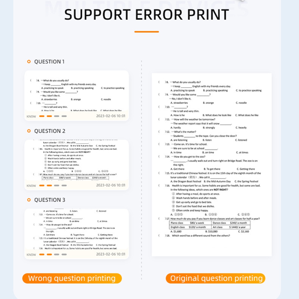Impresora Térmica Portátil AS6 - Home Office Questions reseña y precio