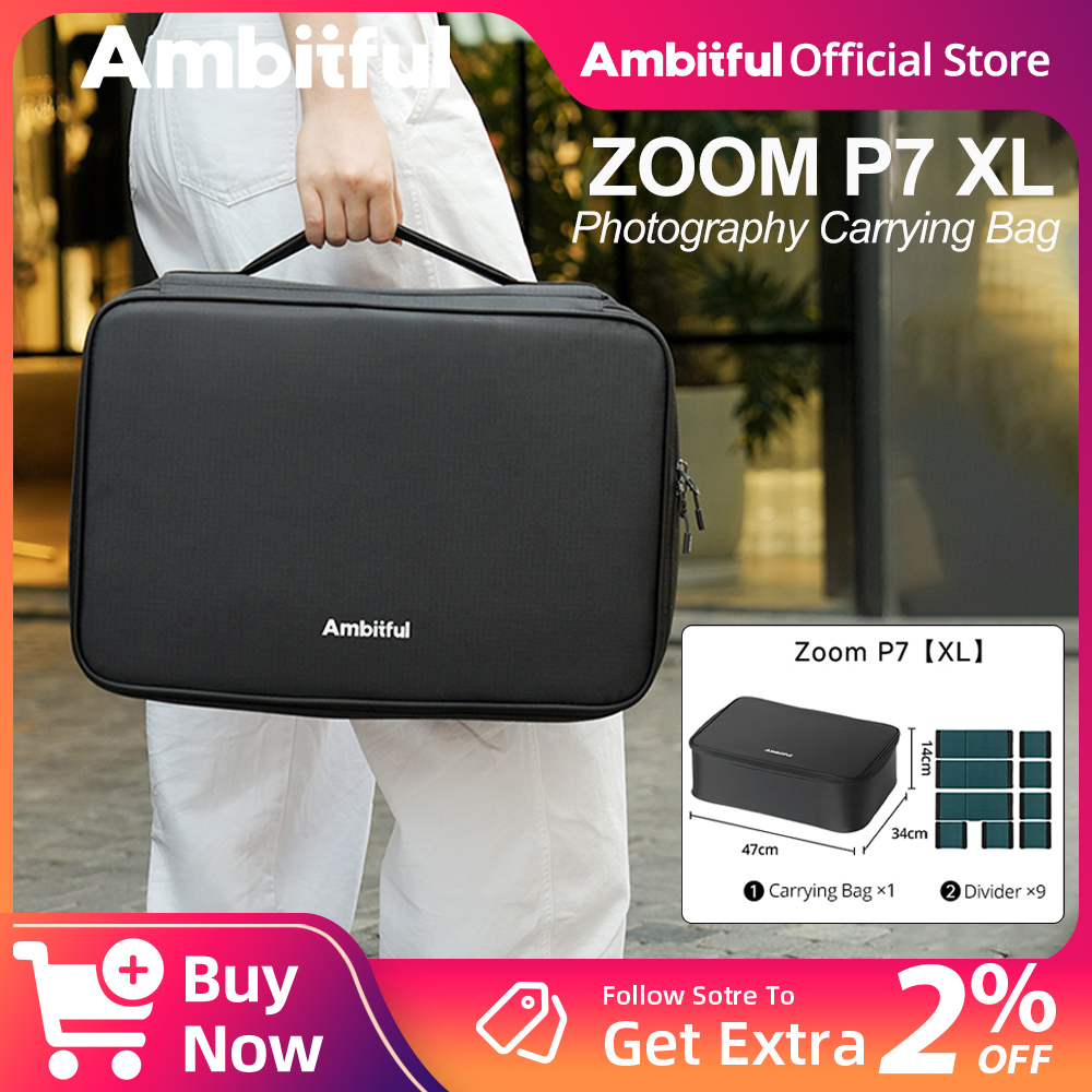 Ambitful ZOOM P7II XL bolsa de - Home Office Zoom reseña y precio