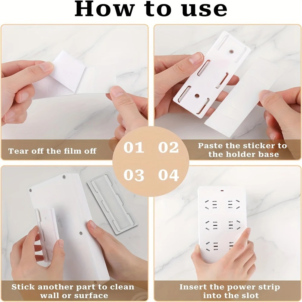 Soporte para regleta de enchuf - Power Strip Desk reseña y precio