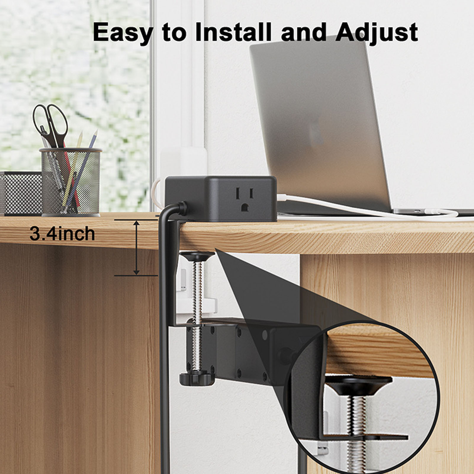 Regleta de alimentación 17 en  - Power Strip Desk reseña y precio