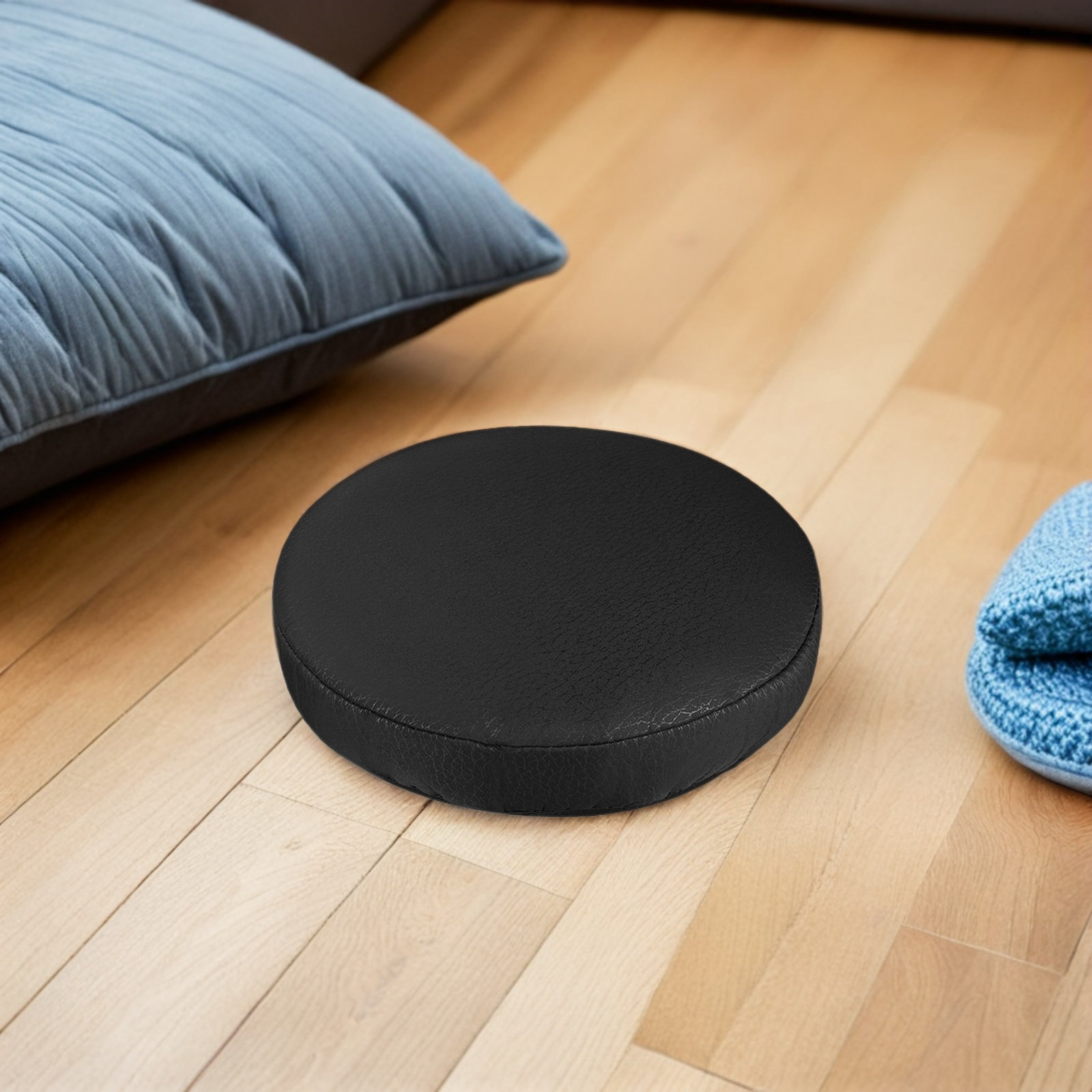 2 Fundas Redondas Negras para  - Home Office With Sofa reseña y precio