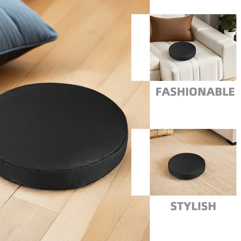 2 Fundas Redondas Negras para  - Home Office With Sofa reseña y precio