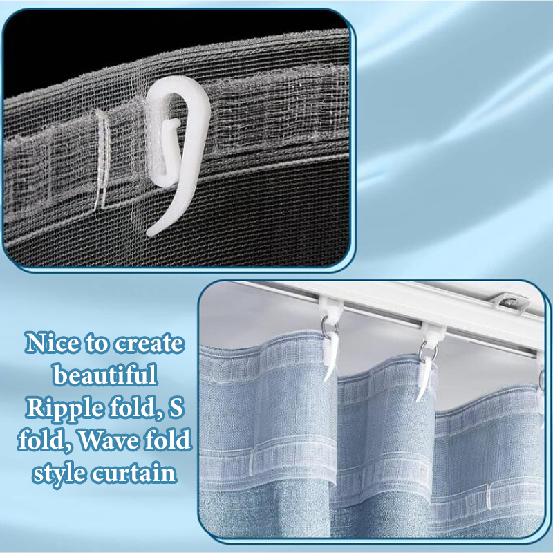 Ganchos para colgar cortinas 1 - Home Or Office Use reseña y precio
