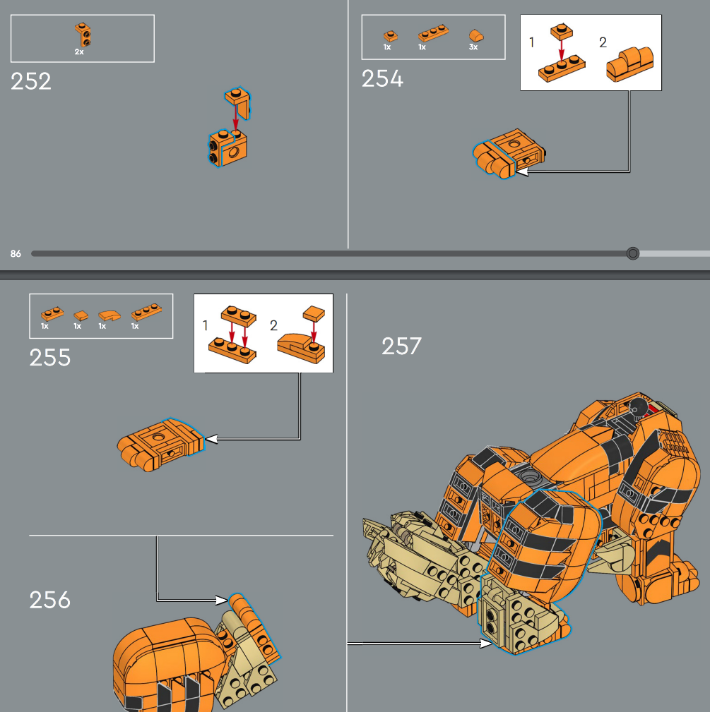 1190 Piezas de Bloques de Cons - Home Office Inspiration reseña y precio