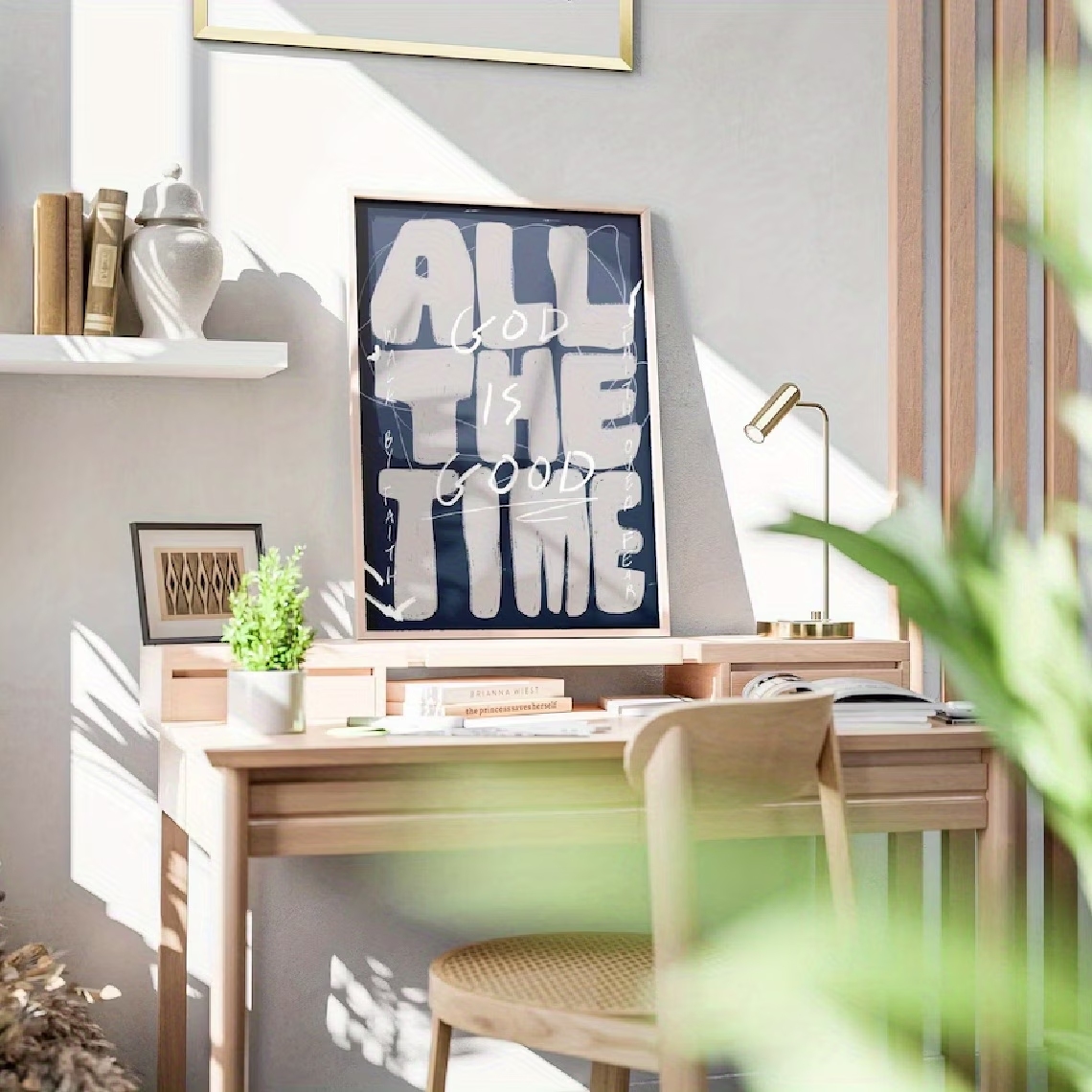Dios siempre es bueno, arte de - Home Office Inspiration reseña y precio